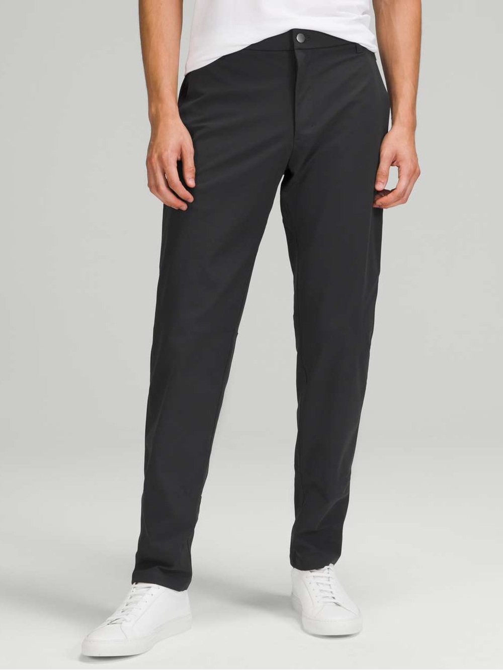 lululemon athletica Men's Black Slim Performance Chinos